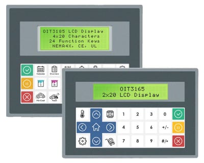 Operator Interface Terminals von Maple Systems mit LCD Anzeige